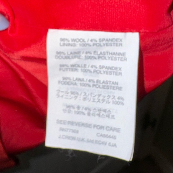 J Crew Red Dress - Picture 4 of 6